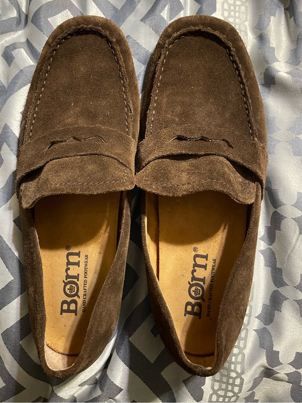 Born Melinda Brown Leather Penny Loafers Women’s Size 9.5M - Very Good Condition